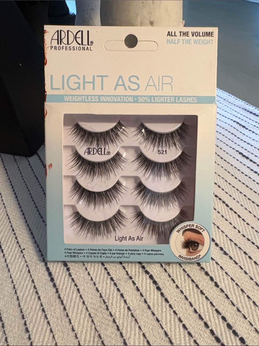 Ardell Light As Air False Lashes — Black